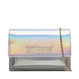 LOVE MOSCHINO Ročna torba LOVE MOSCHINO JC4095PP1HLS0902 Argento Lminato