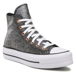 Converse Bambas Converse Ctas Lift Hi A01301C Black/Copper/White