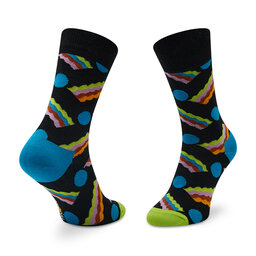 

Високі шкарпетки unisex Happy Socks BAC01-9300 Чорний