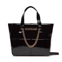 Monnari Torebka Monnari BAG3380-M20 Czarny Błyszczący