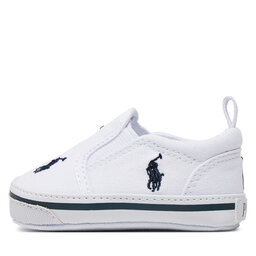 

Кросівки Polo Ralph Lauren RLS10057L L White Canvas W/ Navy Multi Pp, Білий