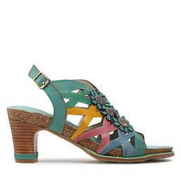 

Босоніжки Laura Vita Noao 03 Turquoise, Голубий