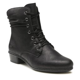 Rieker Polokozačky Rieker Y0701-00 Schwarz 00