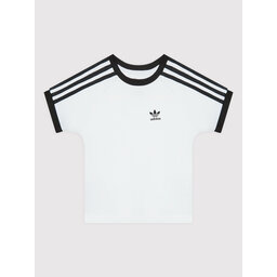 adidas adidas T-Shirt adicolor 3-Stripes HK2912 Weiß Loose Fit