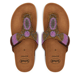 Scholl Zehentrenner Scholl Tanisha MF31328 1011 Braun