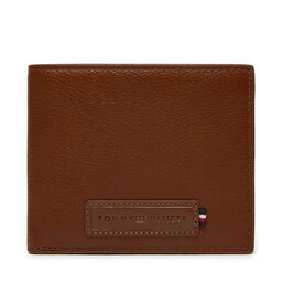Tommy Hilfiger Duży Portfel Męski Tommy Hilfiger AM0AM13032 Brązowy