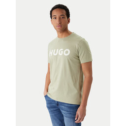 HUGO HUGO T-Shirt Dulivio 50467556 Grün Regular Fit