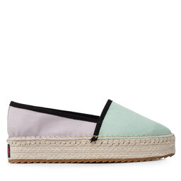 

Еспадрильї Tommy Jeans Flatform Espadrille EN0EN01832 Frosty Lilac C9M, Фіолетовий