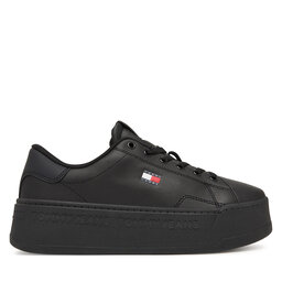 Tommy Jeans Sneakers Tommy Jeans Platform Logo Sneaker EN0EN02961 Schwarz