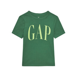Gap Gap Marškinėliai 708411-00 Žalia Regular Fit