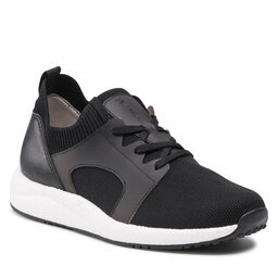 Caprice Sneakersy Caprice 9-23701-28 Black Knit 035