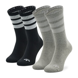 adidas Ilgos Unisex Kojinės adidas 3 Str Crew Sock HM1806 Pilka