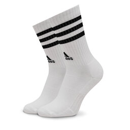 

Високі шкарпетки unisex adidas 3-Stripes Cushioned Crew Socks 3 Pairs IC1323 medium grey heather/white/black/white, Сірий