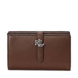 LAUREN RALPH LAUREN Μεγάλο Πορτοφόλι Γυναικείο LAUREN RALPH LAUREN 432915358006 Καφέ