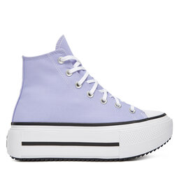 Converse Кецове Converse Chuck Taylor All Star Lift Double Stack A15206C Виолетов