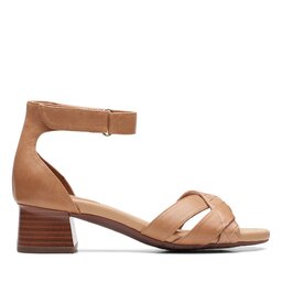 

Босоніжки Clarks Desirae Lily 26171173 Light Tan Lea, Бежевий