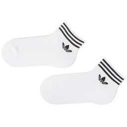 

Набір 3 пар низьких шкарпеток unisex adidas Tref Ank Sck Hc EE1152 White/Black, Білий