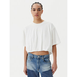 PINKO PINKO Marškinėliai Torrone 104257 A2F8 Balta Regular Fit