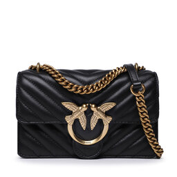 Pinko Дамска чанта Pinko Love One Mini Dc PE 23 PLTT 100074 A0GK Black Z99Q