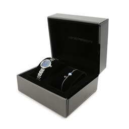 Emporio Armani Ρολόι Emporio Armani AR80051 Silver/Blue