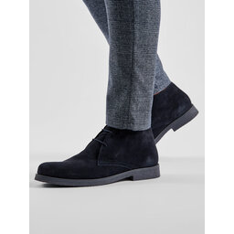 Geox Schnürschuhe Geox U Claudio A U0458A 00022 C4002 Dunkelblau