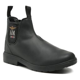 Aeronautica Militare Jātnieku stila puszābaki Aeronautica Militare 222SC232PL180 Nero 00001