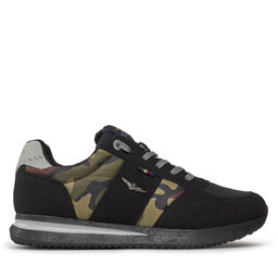 

Снікерcи Aeronautica Militare 232SC227CT3225 Black/Green Camouflage 94451, Чорний