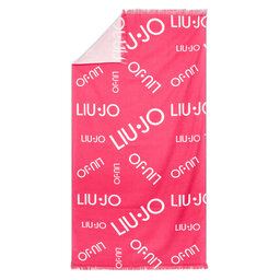 Liu Jo Serviette de bain Liu Jo Telo Stampa Portalo VA3176 T0300 Dark Fuxia 82436