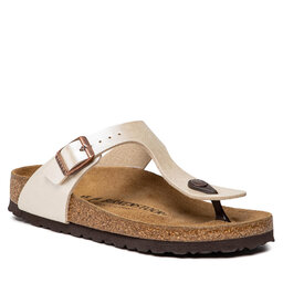 Birkenstock Sandaler Birkenstock Gizeh Bs 943873 Graceful Pearl White