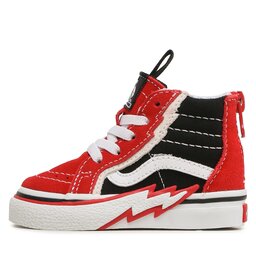 

Снікерcи Vans Sk8-Hi Zip Bolt VN000BVKREB1 Red/Black, Червоний