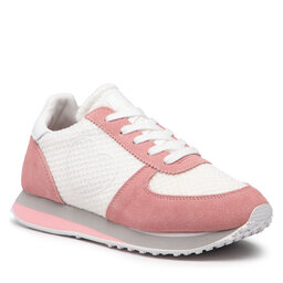 LOVE MOSCHINO Сникърси LOVE MOSCHINO JA15522G0EJL210A Bian/Rosa/Bian