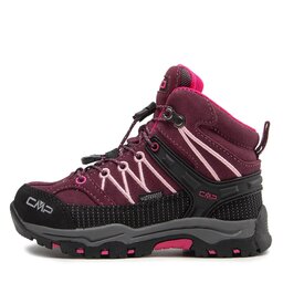 

Трекінгові черевики CMP Kids Rigel Mid Trekking Shoe Wp 3Q12944 Prugna/Peach 05HM, Бордовий