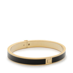 

Браслет Tory Burch Kira Enamel 7mm Bracelet 90550 Tory Gold/Black 720, Чорний