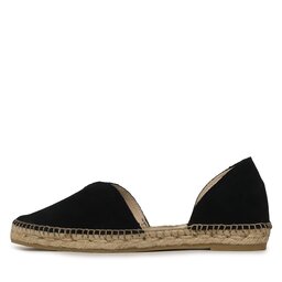 

Еспадрильї Manebi Suede Open-Side Flats K 1.0 O0 Black, Чорний
