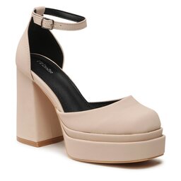 DeeZee Pantofi DeeZee LW85478-6 Beige