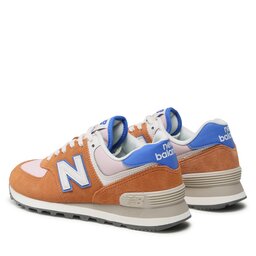 

Снікерcи New Balance WL574QB Коричневий