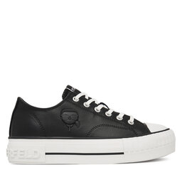 KARL LAGERFELD Sneakers aus Stoff KARL LAGERFELD Kampus Max KL60426 Schwarz