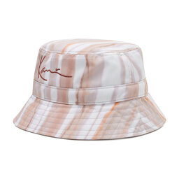 Karl Kani Pălărie Karl Kani Signature Tie Dye Stripe Bucket Hat 7015485 Light Sand/Taupe