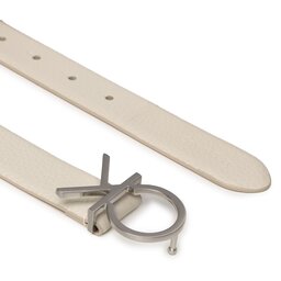 

Жіночий ремінь Calvin Klein Re-Lock Ck Logo Belt 30mm Pbl K60K610413 PEA, Бежевий
