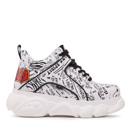 

Снікерcи Buffalo Cld Corin Graffiti 1630875 White/Black, Білий
