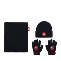 Spiderman Set Mütze, Loop-Schal und Handschuhe Spiderman CEO-ACCCS-AW26-309SPRMV Schwarz