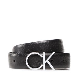 Calvin Klein Sieviešu josta Calvin Klein Re-Lock Ck Logo Belt Debossed K60K610012 BAX