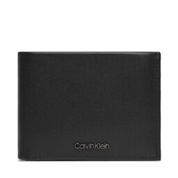 Calvin Klein Голям мъжки портфейл Calvin Klein Ck Set Trifold 10Cc W/Coin K50K511269 Ck Black BEH