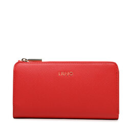 Liu Jo Μεγάλο Πορτοφόλι Γυναικείο Liu Jo Ecs Xl Zip Around AF3381 E0087 Strawberry 81551