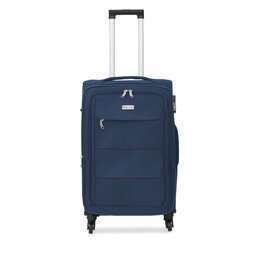 Semi Line Μεσαία Βαλίτσα Semi Line T5683-2 Σκούρο μπλε