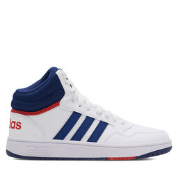 adidas Sneakersy adidas HOOPS MID 3.0 K GZ9647 Biały