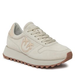 Pinko Tenisice Pinko Los Angeles Sneaker AI 23-24 BLKS1 101629 A0N8 Beige C36