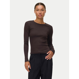 Vero Moda Vero Moda Топ Chloe 10306897 Коричневий Slim Fit