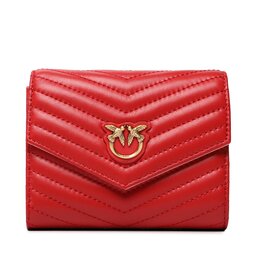 Pinko Didelė Moteriška Piniginė Pinko Compact Wallet M PE 23 PCPL 100881 A0GK Red R41Q