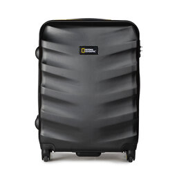 

Середня тверда валіза National Geographic Arete N135HA.60.06 Black, Чорний